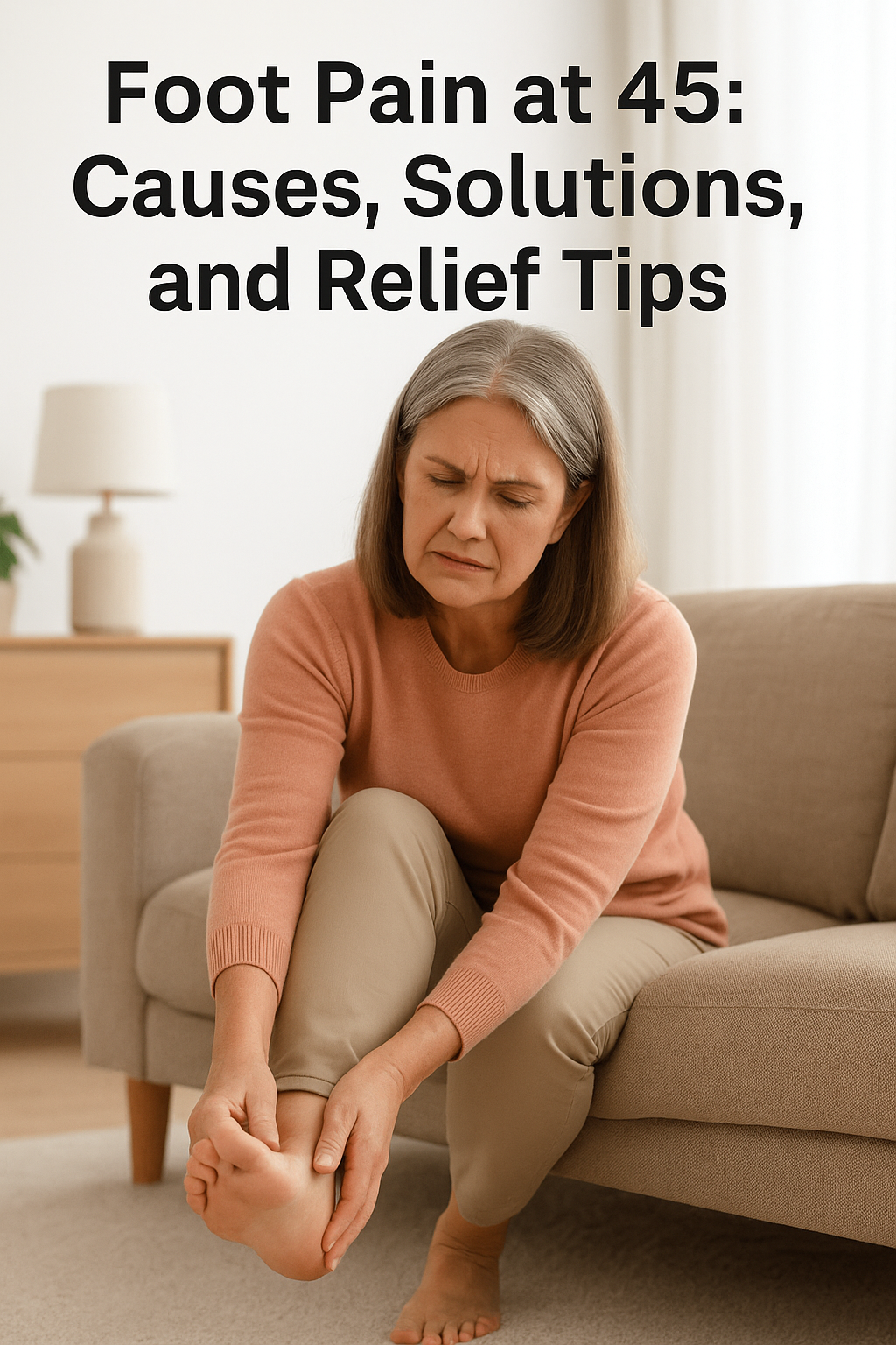 Foot Pain at 45: Causes, Solutions, and Relief Tips