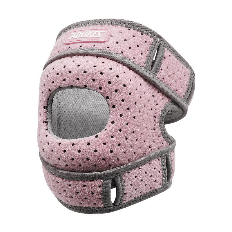 Adjustable Pressure Shock Absorption Running Cycling Double Straps Sports Kneecaps